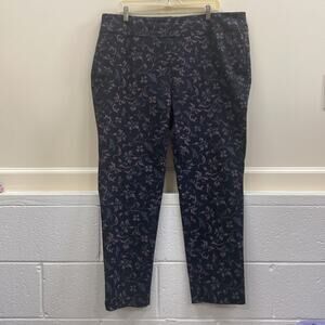 Soft Surroundings women’s plus size 1X floral paisley print stretchy pants